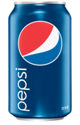 A can of Pepsi